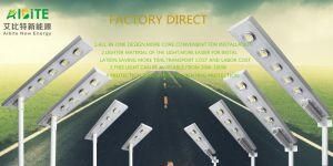 Integrated Solar LED Street Light Solar Light Solar Street Light for Government Projects and Road Lighting