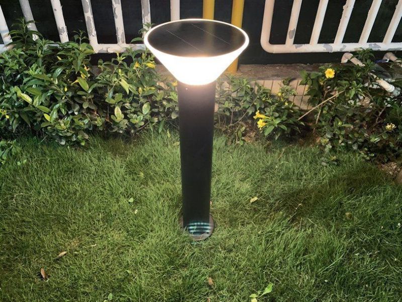 Factory Energy LED Lighting Ce 5W Solar Garden Lamp Outdoor Pathway Lighting LED Pole Solar Lamp
