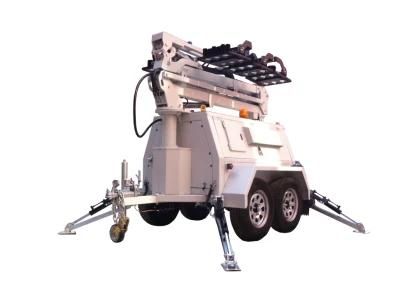10m Hydraulic Mast Heavy Duty Mine Lighting Tower