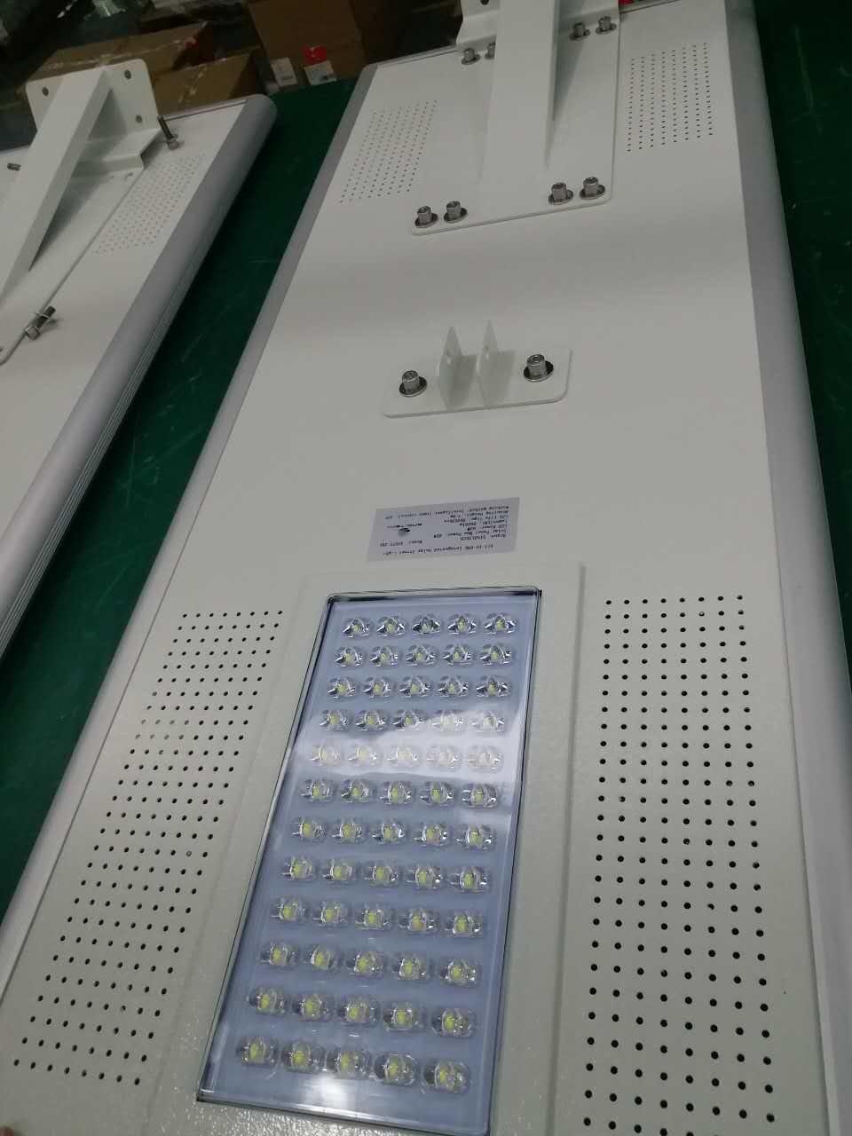 120W LED Integrated All in One Solar Powered Street Lamp