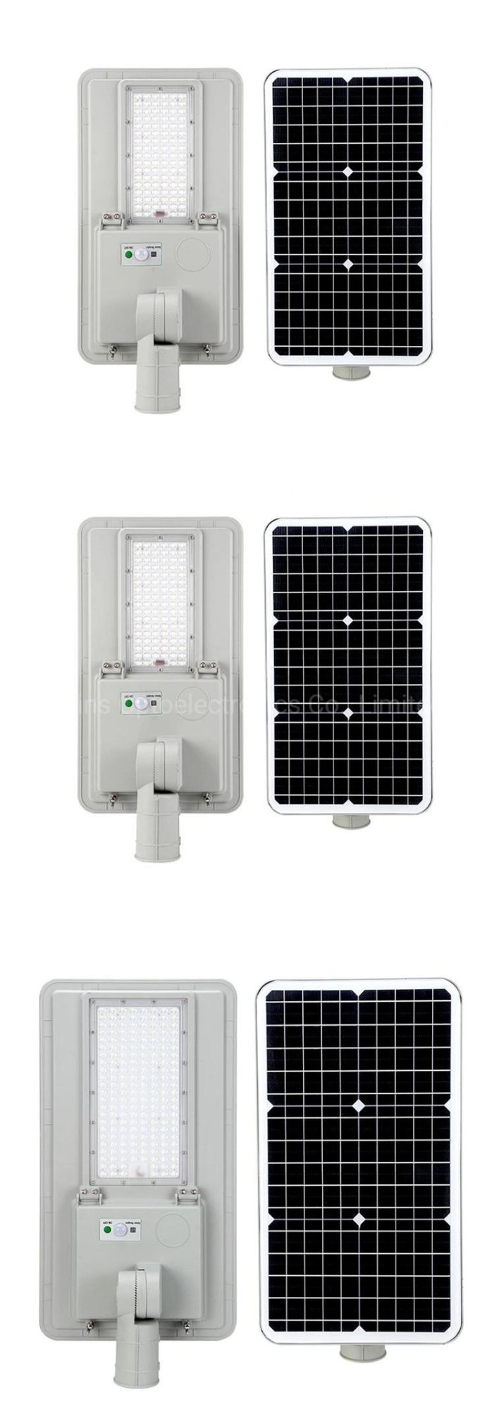 All in 1 LED Solar Street Light with Built-in Battery