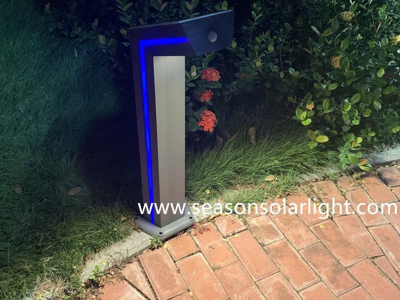 Garden Bollard Pathway LED Decking Lighting Outdoor Solar Landscape Light with LED Light