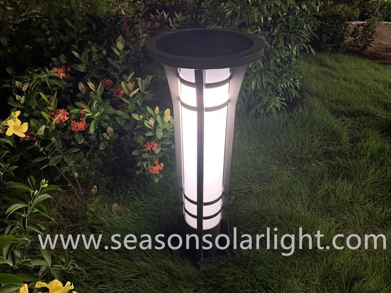 Bright LED Lighting Lamp CE Solar Outdoor Garden Lamp with 5W Solar Panel & LED Light for Pathway Lighting
