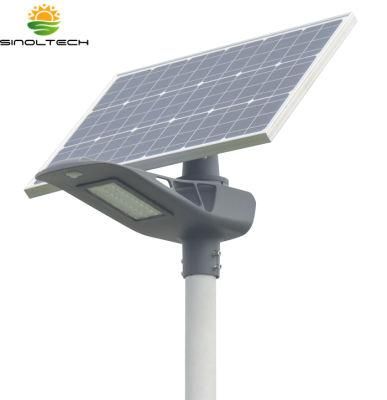 Elite G03 Series 3900 Lumens 30W LED Solar Street Light Lampara Solar for Parking Lighting with 3-4 Rainy Days Design (G03-30W)
