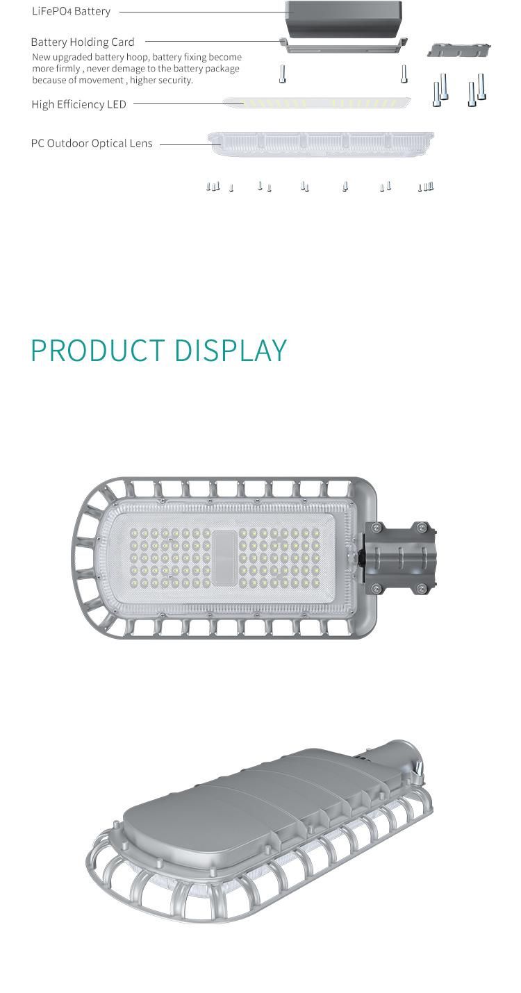 Euler 20W LED Solar Light New Style Garden Street Light Outdoor Lighting