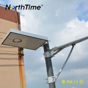 Smart Solar Motion Sensor Street Garden Lamp with Bridgelux LED