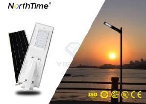Motion Sensor Solar Powered Street Lights 6W 8W 12W 18W 20W 25W 30W 40W