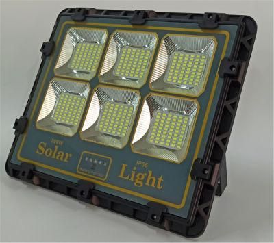 Yaye 2021 Hot Sell Factory Price 200W Outdoor Waterproof Solar LED Floodlight (Avaialble Watt: 50W/100W/150W/200W/300W/400W)