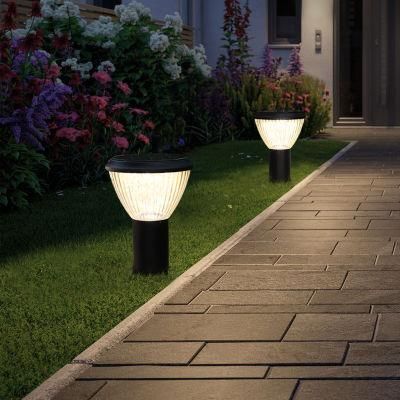 LED Solar Light Waterproof Outdoor Garden Solar Lawn Bollard Lights Factory Supply with PIR Motion Sensor
