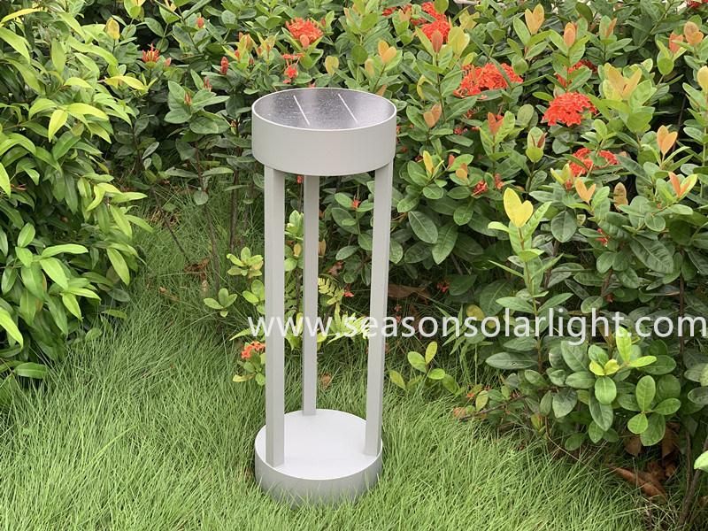 High Lumen Solar Power Light LED Outdoor Bollard Lighting for Garden Pathway Lighting