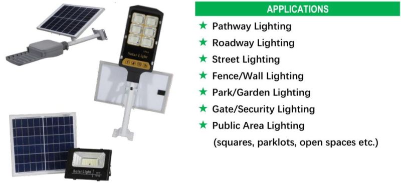 Outdoor IP66 Waterproof 1800lm Solar LED Lamp Flood Light
