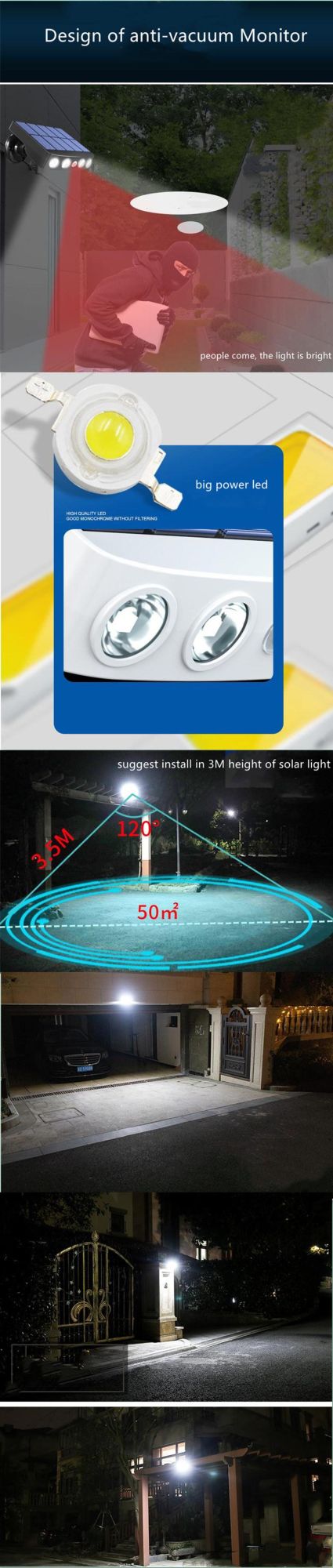 Hot Selling Supper Brightness Solar Light for Garden