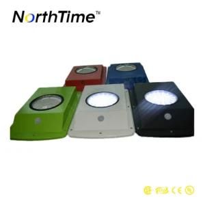 Motion Sensor Solar Powered LED Pole Wall Street Solar Light with Factory Price