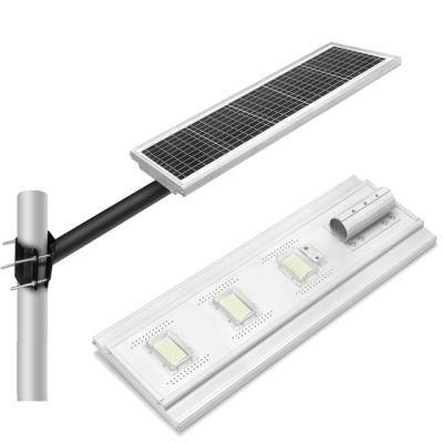 High Power IP65 Waterproof 30W 60W 90W 120W 150W 200W Outdoor All in One Solar LED Street Lamp