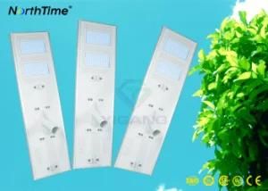 100W Solar Street Light with Inbuilt Lithium Battery Motion Sensor