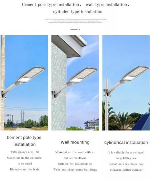 Aluminum Housing CE RoHS 50W 100W 150W 200W IP65 Waterproof Outdoor Road Garden LED Street Light
