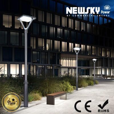 Outdoor Garden LiFePO4 Mono SMD Aluminum Panel Solar LED Courtyard Light