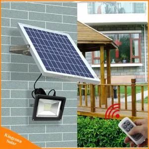 30 LED Solar Floodlight Garden Wall Lawn Lamp