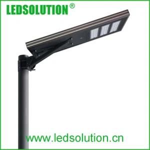 50W All-in-One PIR Sensor Die-Aluminum Solar LED Street Light