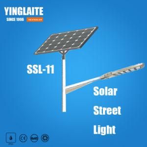 5 Years Warranty IP65 Waterproof 5m Pole 50W Solar Street Lamp