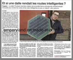 IP68 Smart Solar Array Solar Sidewalk Light