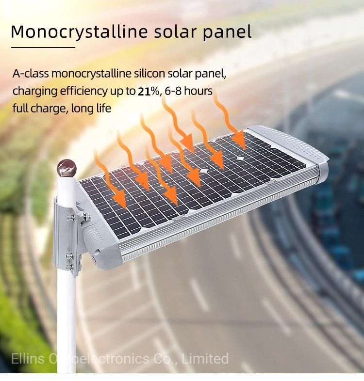 All in One Solar LED Night Street Sensor Light 20W