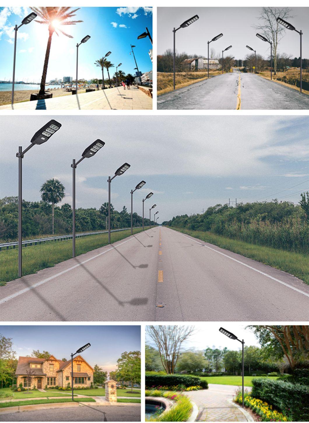 Zhongshan Factory Outdoor Solar LED Street Light IP65 Waterproof 100W 150W 200W 250W Integrated All in One LED Solar Light Solar Street Lamp