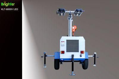 Rescue Team Emergency Work Mobile Tower Light with LED
