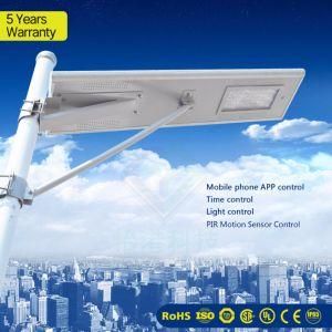 5 Year Warranty PIR Motion Sensor Smart Control LED Solar Street Light