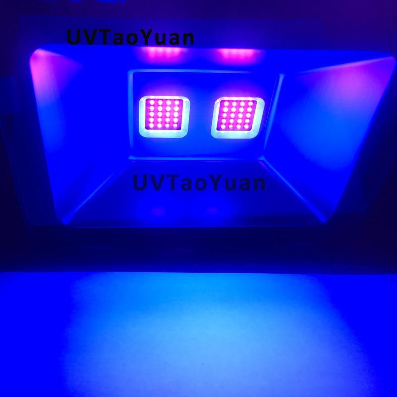 100W 395nm UV LED Curing Flood Light