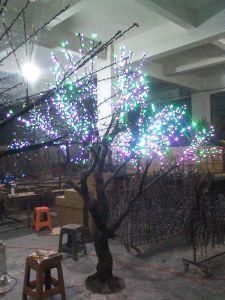 Landscape LED Tree Light Plastic Fruit Flower Decoration Tree Lamp