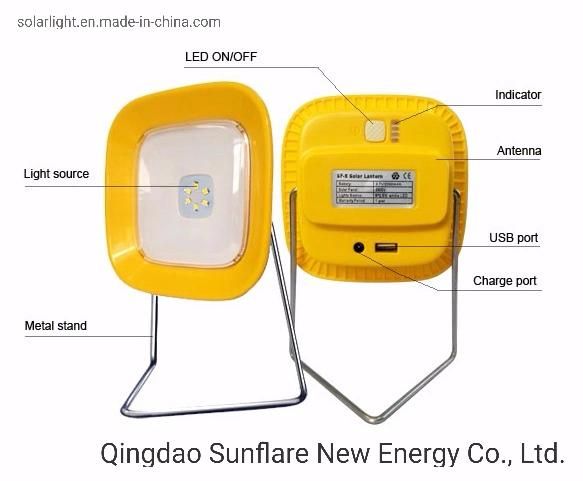 Portable LED Light Solar Table Reading Lamp for Home