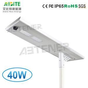 40W Outdoor Solar Motion Sensor LED Street Light