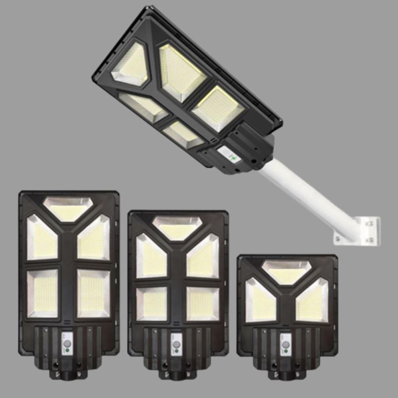 30W 60W 70W 80W Solar Street LED Light RoHS Certification High Efficiency Brightness All in One Solar Integrated Outdoor Light Road Lamp