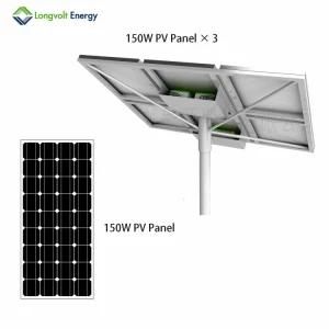150W IP68 Waterproof Split Type High Lumens Solar Powered Street LED Light with Battery