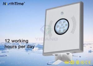 6500-7000K Automatic Infrared Motion Sensor All-in-One Solar Street Lamps