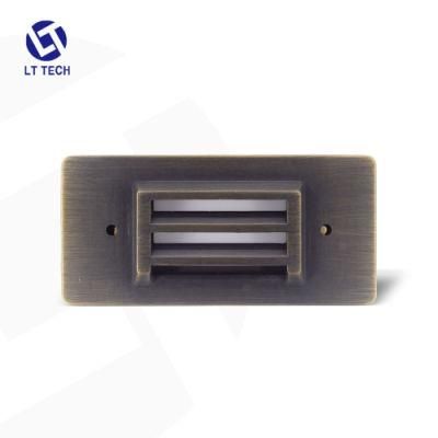 Low Voltage Bronze Finished Deck Light/ Step Light for Landscape Lighting