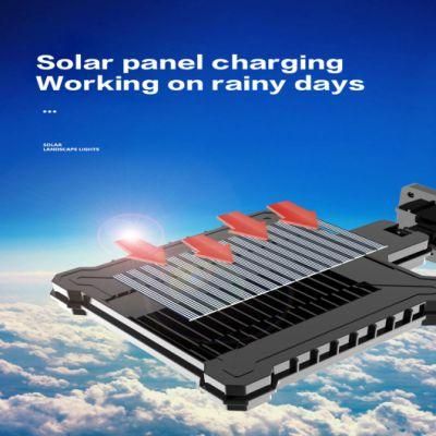 Waterproof LED Morden Outdoor Garden Motion Sensor up Down Solar Wall Lights for Outdoor