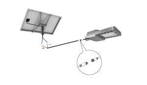 Wholesale Outdoor 30W 40W 50W Integrated All in Two Lithium Rechargeable Battery Solar LED Street Light