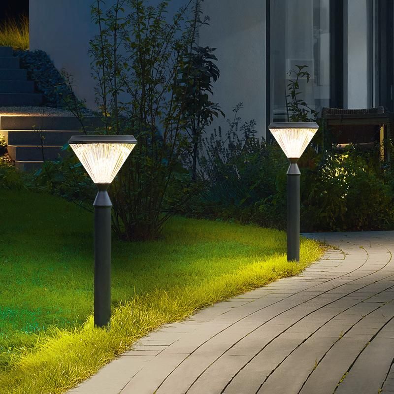 Solar Ground Lights Waterproof Underground Sensing Landscape Lights Solar Garden Light for Lawn Pathway