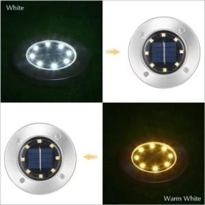 Solar LED Garden Path Floor Lights Outdoor Lawn Lights LED Solar Yard Lights