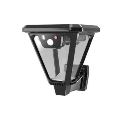 Outdoor Waterproof Decorative Fence Yard Stigma Lawn Wall Solar Pillar Light