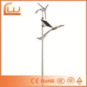 30W 3000k 6m Lamp Pole Solar System Wind LED Street Light
