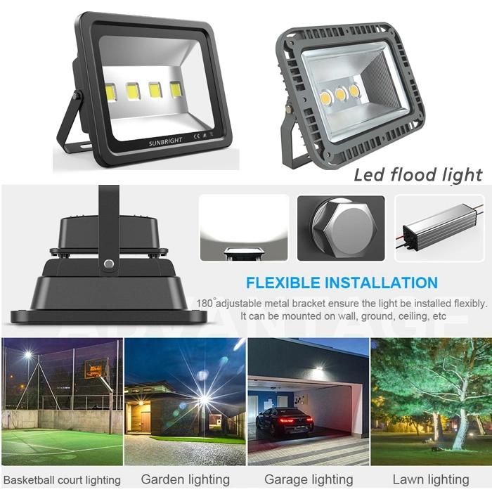 CE RoHS IP65 COB 80W Flood Lamp