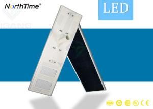 Smart Outdoor LED Light 6W-120W Integrated Solar Street Light with Remote Control