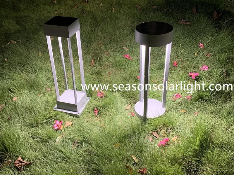 High Lumen Solar Power Light LED Outdoor Bollard Lighting for Garden Pathway Lighting