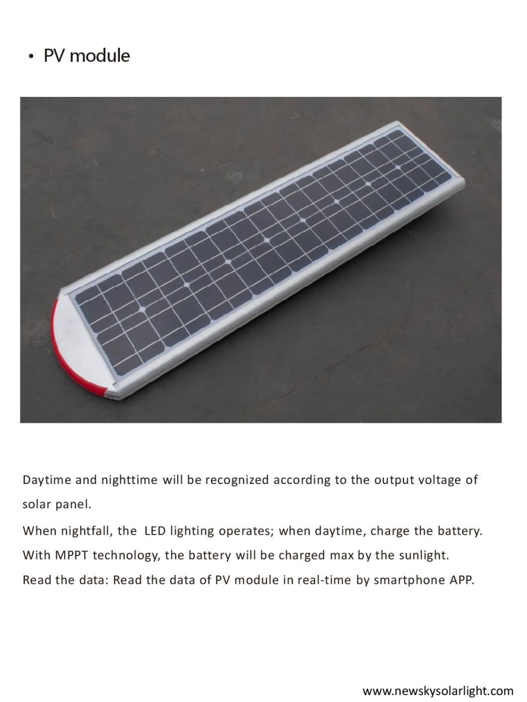 100% Power Working 50W 60W 80W Hybrid Wind Solar Street Light All in One