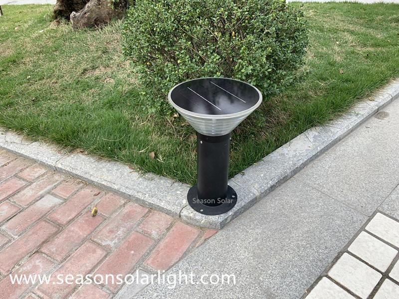 Bright Smart Multi-Color LED Lighting Outdoor Yard Garden 5W Solar Gate Light with LED Lighting