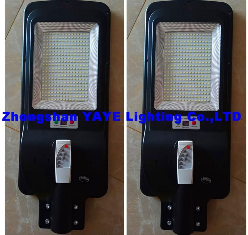Yaye Hot Sell Factory Price 150W Integrated All in One Solar LED Street Garden Lighting with Remote Controller