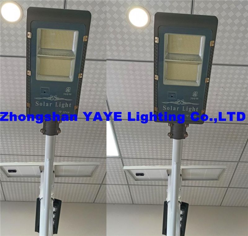 Yaye 18 Government Project 200W 160lm/W Sensor Solar LED Street Light Outdoor LED Garden Street Light with 2/3 Years Warranty
